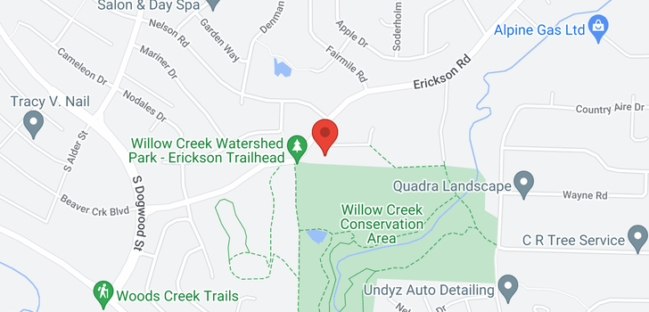 map of 693 NATURE PARK DRIVE